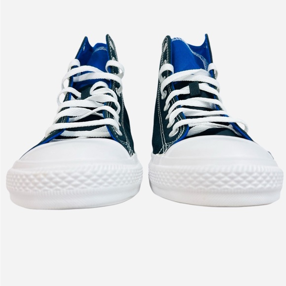 Converse CTAS Colorblock Blue/Black High-Top Unisex Sneaker 163348F Size 12 - Picture 7 of 12